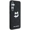 Etui KARL LAGERFELD Leather Monogram Pin Logo Choupette Head do Samsung Galaxy S25 Czarny Kompatybilność Samsung Galaxy S25