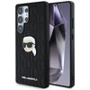 Etui KARL LAGERFELD Leather Monogram Pin Logo Karl Head do Samsung Galaxy S25 Ultra Czarny
