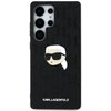 Etui KARL LAGERFELD Leather Monogram Pin Logo Karl Head do Samsung Galaxy S25 Ultra Czarny Model telefonu Galaxy S25 Ultra