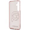 Etui KARL LAGERFELD Rhinestones Karl Head Logo do Samsung Galaxy S25 Różowy Gwarancja 24 miesiące