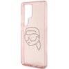 Etui KARL LAGERFELD Rhinestones Karl Head Logo do Samsung Galaxy S25 Ultra Różowy Typ Etui nakładka