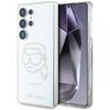 Etui KARL LAGERFELD Rhinestones Karl Head Logo do Samsung Galaxy S25 Ultra Przezroczysty