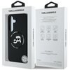 Etui KARL LAGERFELD Silicone Double Heads And Circle MagSafe do Samsung Galaxy S25 Czarny Marka telefonu Samsung