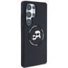 Etui KARL LAGERFELD Silicone Double Heads And Circle MagSafe do Samsung Galaxy S25 Ultra Czarny Kompatybilność Samsung Galaxy S25 Ultra