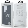 Etui KARL LAGERFELD Silicone Double Heads And Circle MagSafe do Samsung Galaxy S25 Ultra Czarny Marka telefonu Samsung