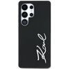 Etui KARL LAGERFELD Silicone Metal Signature Logo do Samsung Galaxy S25 Ultra Czarny Model telefonu Galaxy S25 Ultra