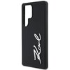 Etui KARL LAGERFELD Silicone Metal Signature Logo do Samsung Galaxy S25 Ultra Czarny Typ Etui nakładka