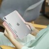 Etui na iPad Air UNIQ Camden Click Fioletowy Materiał TPU