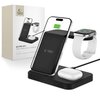 Ładowarka indukcyjna TECH-PROTECT QI15W-A37 3w1 Czarny