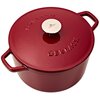 Garnek żeliwny GERLACH Natur Iron 26 cm Czerwony Przeznaczenie Kuchnie ceramiczne