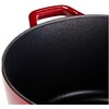 Garnek żeliwny GERLACH Natur Iron 26 cm Czerwony Przeznaczenie Kuchnie halogenowe