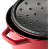 Garnek żeliwny GERLACH Natur Iron 26 cm Czerwony Przeznaczenie Kuchnie indukcyjne