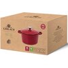 Garnek żeliwny GERLACH Natur Iron 26 cm Czerwony Rodzaj Brytfanna żeliwna