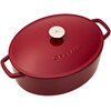Brytfanna GERLACH Natur Iron 31 cm Czerwony Przeznaczenie Kuchnie ceramiczne
