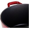 Brytfanna GERLACH Natur Iron 31 cm Czerwony Przeznaczenie Kuchnie halogenowe