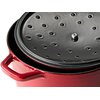 Garnek żeliwny GERLACH Natur Iron 26 cm Czerwony Przeznaczenie Kuchnie elektryczne