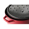 Brytfanna żeliwna GERLACH Natur Iron 31 cm Czerwony Przeznaczenie Kuchnie elektryczne