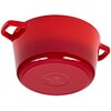Garnek żeliwny GERLACH Natur Iron 21 cm Czerwony Przeznaczenie Kuchnie ceramiczne