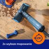 Mop elektryczny PHILIPS OneUp XV3101/11 czas pracy do 50 minut, 2x szybsze mopowanie, 2 wymienne pady w zestawie (Bezprzewodowy) Czas ładowania [h] 8
