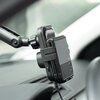 Uchwyt samochodowy FORCELL HS4 15W do szyby/deski Czarny Rozstaw ramion [mm] 88.9