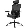 Fotel HUZARO Combat 7.3 Czarny Materiał obicia Tkanina Mesh HD