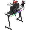 Biurko gamingowe HUZARO Hero 6.0 RGB Biały Kolor Biały