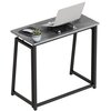 Biurko MARK ADLER Leader 1.5 Szary Struktura blatu MDF