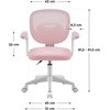 Fotel MARK ADLER Junior 3.0 Różowy Materiał Tkanina