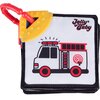 Zabawka JOLLY BABY Książeczka Gryzaki Pojazdy JB 80588 Materiał Tkanina