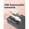 Kabel USB - Lightning BELINE BLNCWL01 25W 1 m Biały Typ USB-A - Lightning