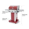 Grill gazowy KENMORE Color PG-4030400LN-RD Czerwony Wyposażenie Karta gwarancyjna