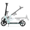 Hulajnoga SPOKEY City Flow 200 Pro Czarno-zielony Liczba kółek [szt] 2