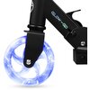 Hulajnoga SPOKEY Świecąca LED Glow-Go 944778 Dominujący kolor Czarny