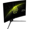 Monitor MSI MAG 27CQ6PF 27" 2560x1440px 180Hz 0.5 ms [GTG] Curved Czas reakcji matrycy [ms] 0.5 [GTG]