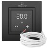 Regulator MISSION AIR Aries LCD Czarny Zasilanie Sieciowe