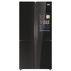 Lodówka HAIER HCW9919FSGB Side by Side No frost 190cm Czarna Liczba półek na butelki 0