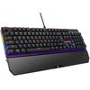 Klawiatura RAMPAGE KB-R86 Umbra Red Switch Czarny Interfejs USB