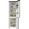 Lodówka HISENSE RB3P410SACC 413l ExtraSpace 34dB No frost 203cm do obudowy WiFi Connectlife Srebrna Smartfresh Pojemność [l] 283 chłodziarka + 130 zamrażarka