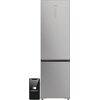 Lodówka HISENSE RB3P410SACC 413l ExtraSpace 34dB No frost 203cm do obudowy WiFi Connectlife Srebrna Smartfresh