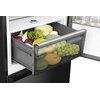 Lodówka HISENSE RB3K330SAFC Extraspace No Frost 185.6cm Czarna Szklane wykończenie drzwi Nie