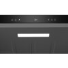 Lodówka HISENSE RL5K370GSFC 372l ExtraSpace 35dB 185cm do obudowy Ciemne wnętrze WiFi Connectlife Czarna Metal Cooling Licowane drzwi Nie