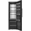 Lodówka HISENSE RL5K370GSFC 372l ExtraSpace 35dB 185cm do obudowy Ciemne wnętrze WiFi Connectlife Czarna Metal Cooling Roczne zużycie prądu 91 kWh = 104.65 zł