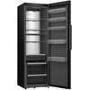 Lodówka HISENSE RL5K370GSFC 372l ExtraSpace 35dB 185cm do obudowy Ciemne wnętrze WiFi Connectlife Czarna Metal Cooling Liczba drzwi 1