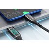Kabel USB-C - USB-C BLITZWOLF BW-TC23 100W 0.9 m Czarny Złącze 1 USB-C