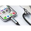 Kabel USB-C/USB-A - USB-C/Lightning BLITZWOLF BW-HDC6 4w1 240W RGB 1.2 m Czarny Rodzaj Kabel