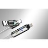 Kabel USB-C/USB-A - USB-C/Lightning BLITZWOLF BW-HDC6 4w1 240W RGB 1.2 m Szary Długość [m] 1.2