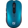 Mysz DEFENDER Gassa MM-105 Niebiesko-czarny Rozdzielczość 1200 dpi