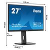 Monitor IIYAMA ProLite XUB2797HSU-B2 27" 1920x1080px IPS 100Hz 1ms Częstotliwość odświeżania obrazu [Hz] 100