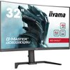 Monitor IIYAMA G-Master GCB3280QSU-B2 Red Eagle 31.5" 2560x1440px 180Hz 0.2 ms [MPRT] Curved Częstotliwość odświeżania obrazu [Hz] 180