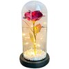 Lampka LED EXTRALINK Wieczna Róża w szkle Czerwona 24190